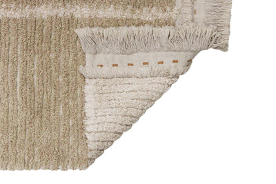 product image for reversible duetto sage washable rug by lorena canals c duet sge l 17 27