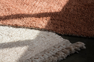 product image for reversible duetto toffee washable rug by lorena canals c duet tof r 6 77