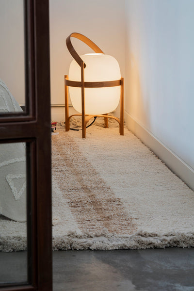 product image for reversible duetto toffee washable rug by lorena canals c duet tof r 22 83
