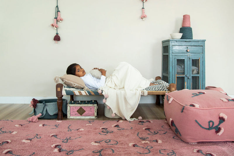 media image for english garden ash rose washable rug by lorena canals c garden ash 12 251
