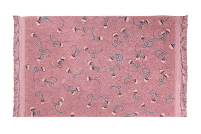 product image for english garden ash rose washable rug by lorena canals c garden ash 1 2