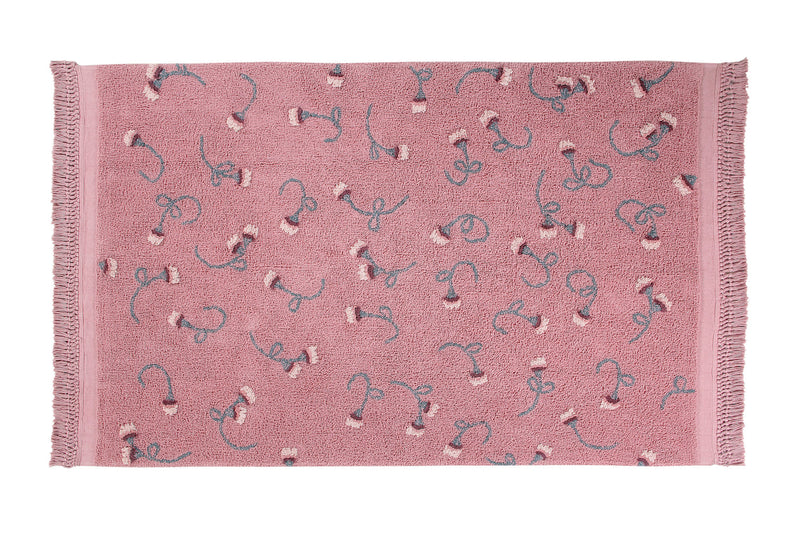 media image for english garden ash rose washable rug by lorena canals c garden ash 1 231