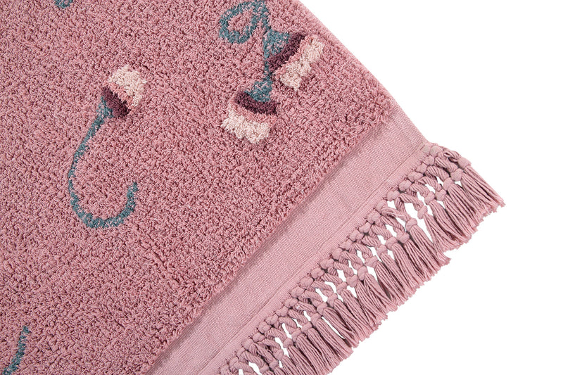 media image for english garden ash rose washable rug by lorena canals c garden ash 2 238