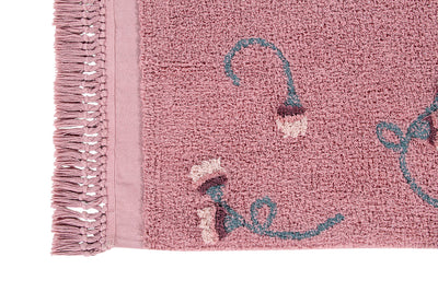 product image for english garden ash rose washable rug by lorena canals c garden ash 3 51