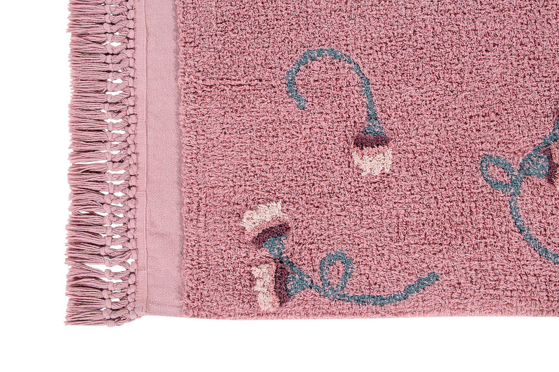media image for english garden ash rose washable rug by lorena canals c garden ash 3 258