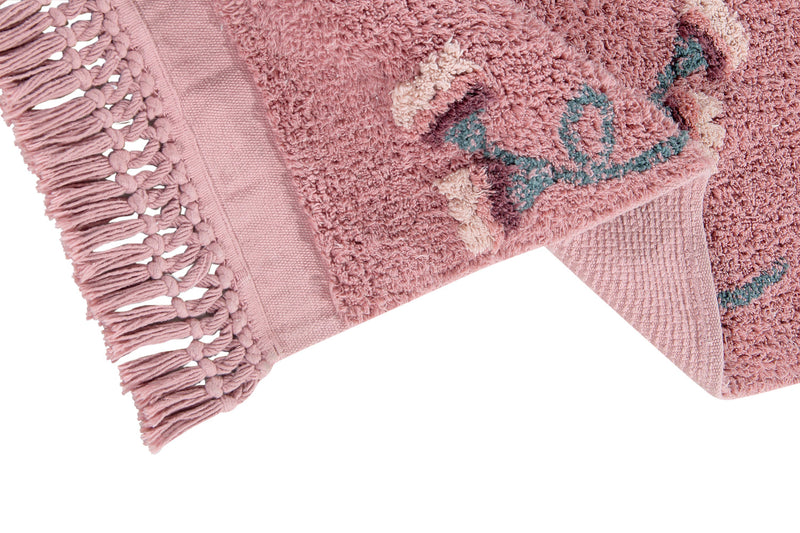 media image for english garden ash rose washable rug by lorena canals c garden ash 5 215