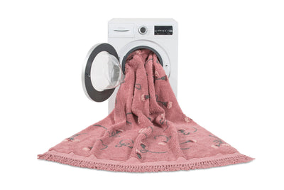 product image for english garden ash rose washable rug by lorena canals c garden ash 6 78
