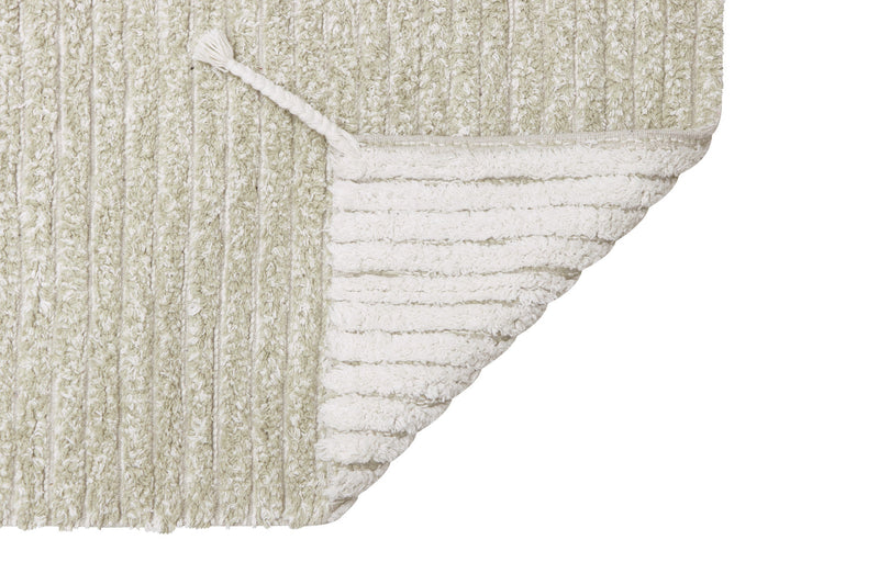 media image for reversible gelato green washable rug by lorena canals c gela olv s 9 238