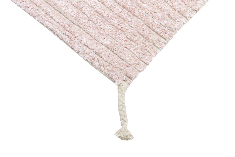 media image for reversible gelato pink washable rug by lorena canals c gela pk s 6 281