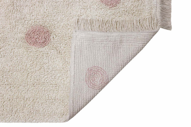media image for hippy dots vintage nude washable rug by lorena canals c hido vnu 3 224
