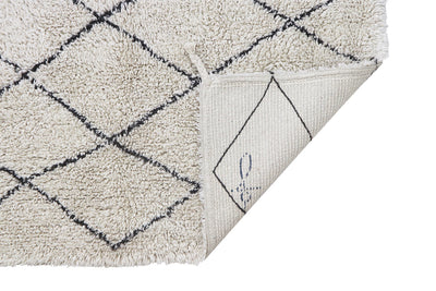 product image for mini bereber washable rug by lorena canals c mi ber 3 56