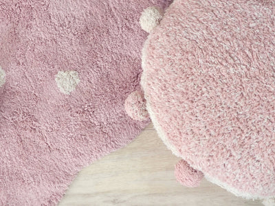 product image for mini biscuit vintage nude washable rug by lorena canals c mi bis vnu 7 95