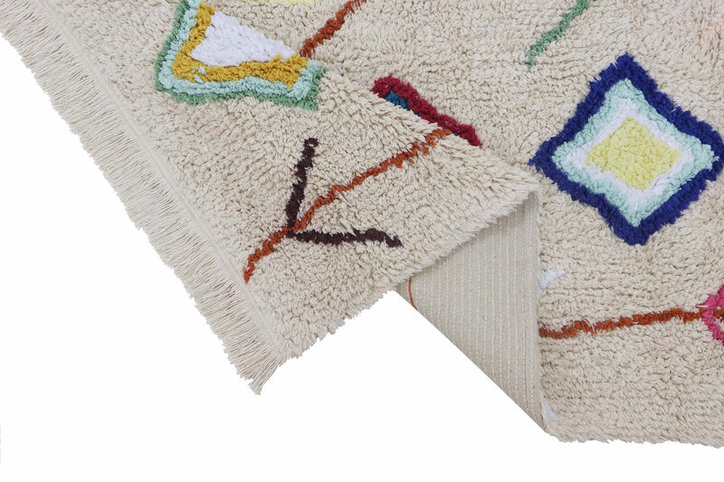 media image for mini kaarol washable rug by lorena canals c mi kaa 4 24