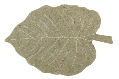product image of monstera olive washable rug by lorena canals c mon olv 1 52