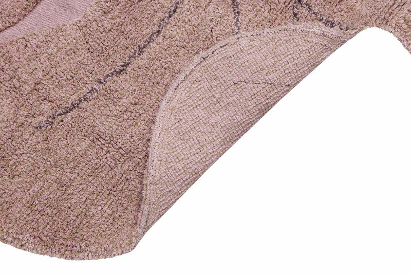 media image for monstera vintage nude washable rug by lorena canals c mon vnu 3 224