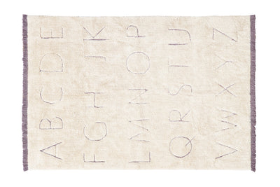 product image for rugcycled abc washable rug by lorena canals c ruc abc xs 19 65