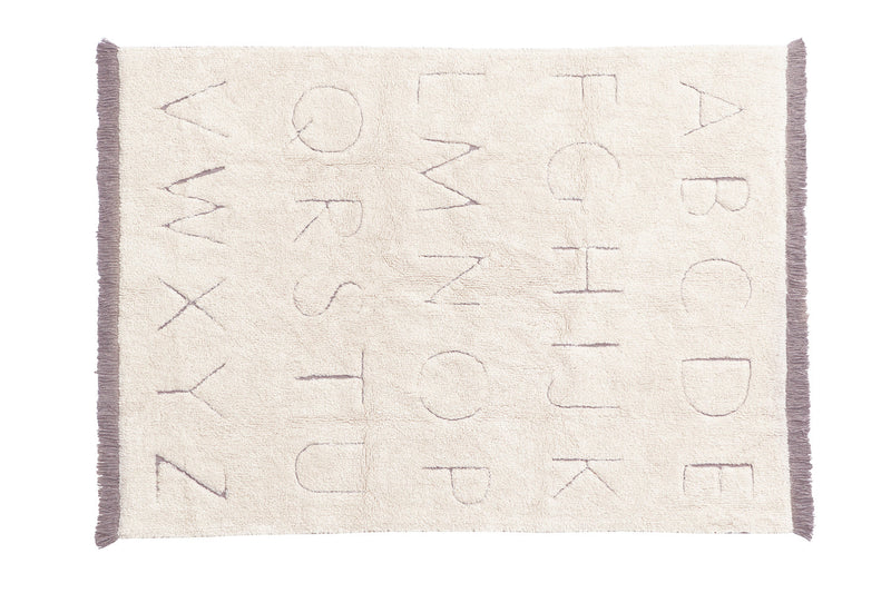 media image for rugcycled abc washable rug by lorena canals c ruc abc xs 11 230