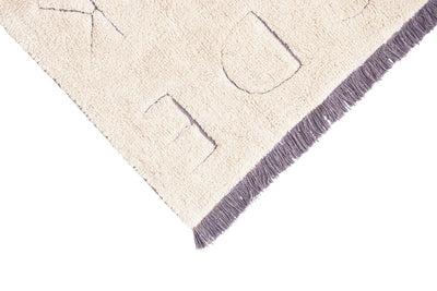 product image for rugcycled abc washable rug by lorena canals c ruc abc xs 13 6