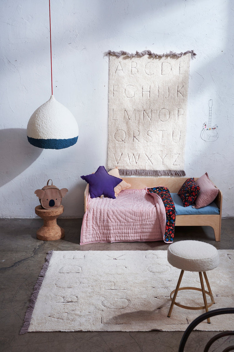 media image for rugcycled abc washable rug by lorena canals c ruc abc xs 10 294