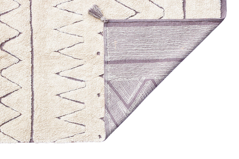 media image for rugcycled azteca washable rug by lorena canals c ruc azt xs 22 254