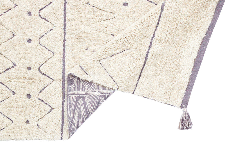 media image for rugcycled azteca washable rug by lorena canals c ruc azt xs 14 219