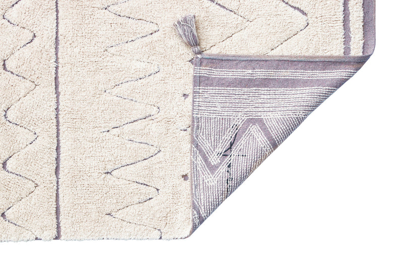 media image for rugcycled azteca washable rug by lorena canals c ruc azt xs 4 258