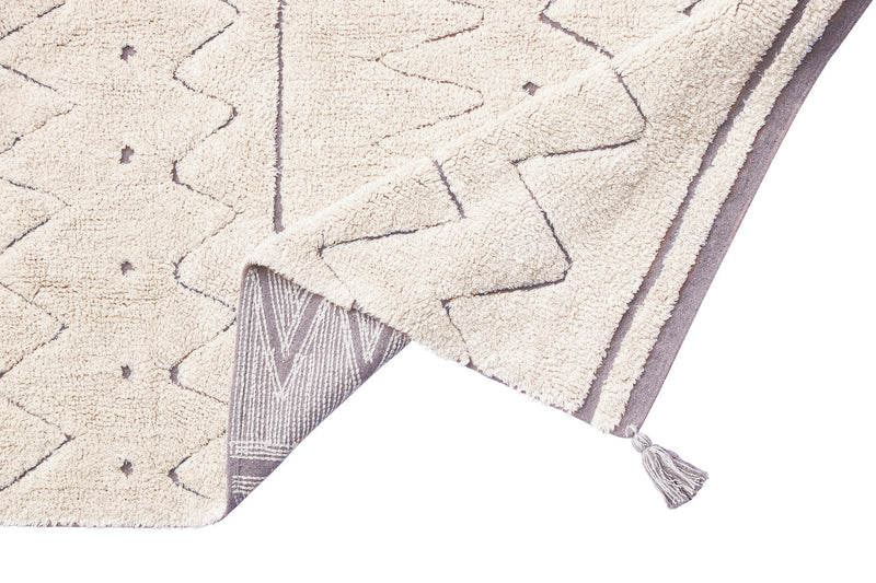 media image for rugcycled azteca washable rug by lorena canals c ruc azt xs 5 255