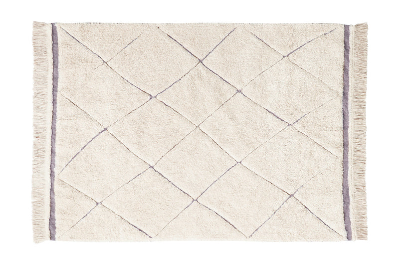 media image for rugcycled bereber washable rug by lorena canals c ruc ber xs 10 259