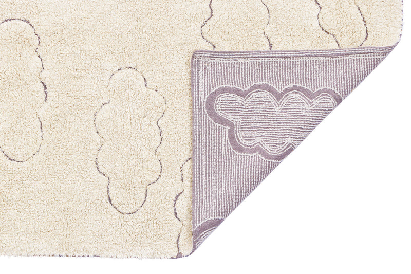 media image for rugcycled clouds washable rug by lorena canals c ruc clo xs 4 221
