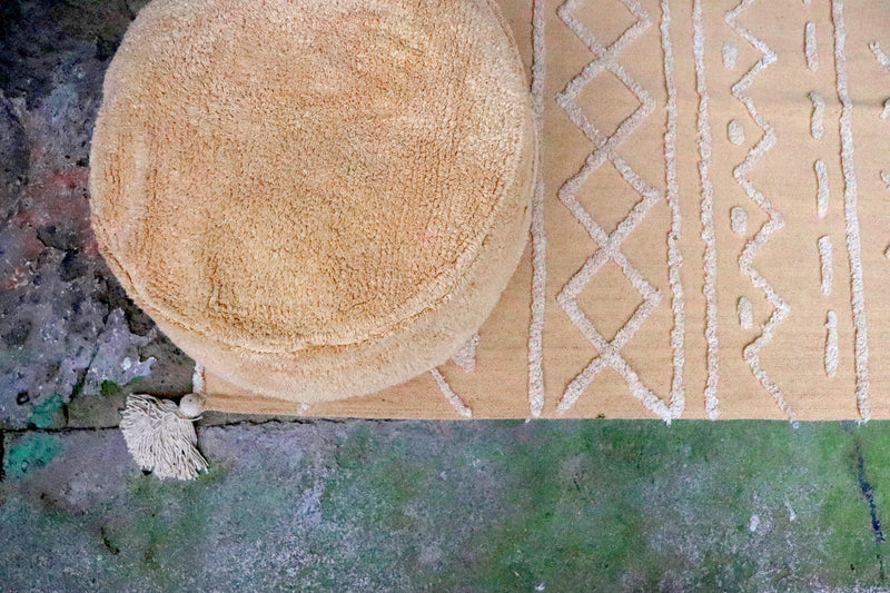 media image for tribu honey washable rug by lorena canals c tribu hny m 18 232