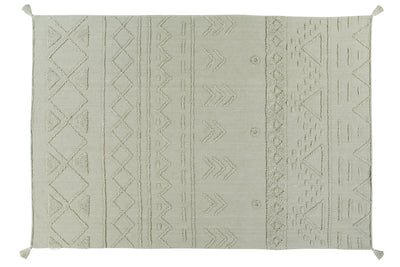 product image for tribu olive washable rug by lorena canals c tribu olv m 13 26