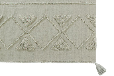 product image for tribu olive washable rug by lorena canals c tribu olv m 15 15