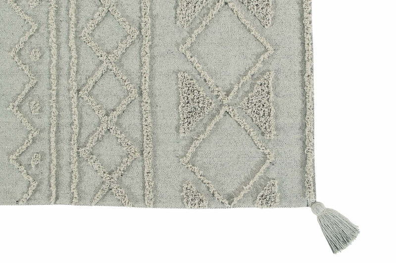 media image for tribu olive washable rug by lorena canals c tribu olv m 7 236