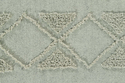 product image for tribu olive washable rug by lorena canals c tribu olv m 8 82