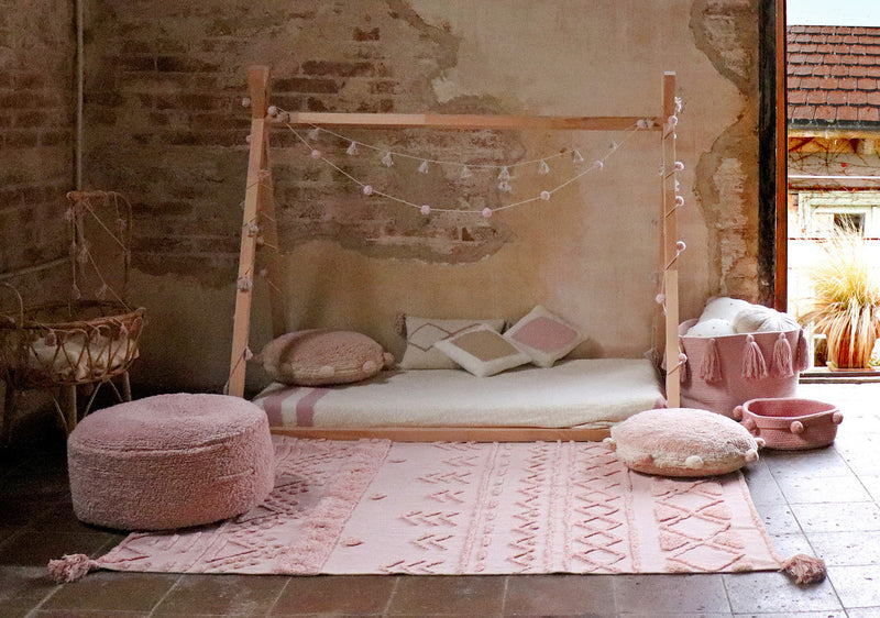 media image for tribu vintage nude washable rug by lorena canals c tribu vnu m 14 220