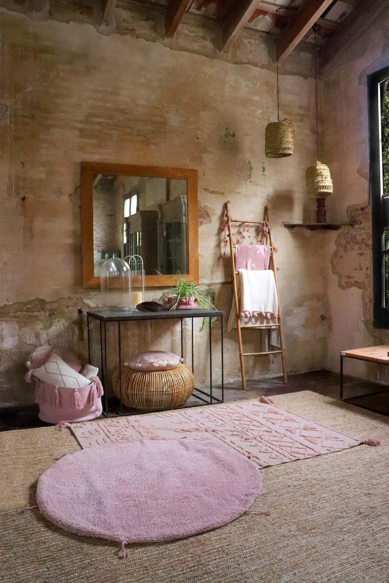media image for tribu vintage nude washable rug by lorena canals c tribu vnu m 7 258