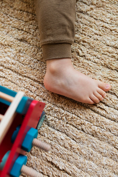 product image for reversible twin amber washable rug by lorena canals c twin amb xs 14 16