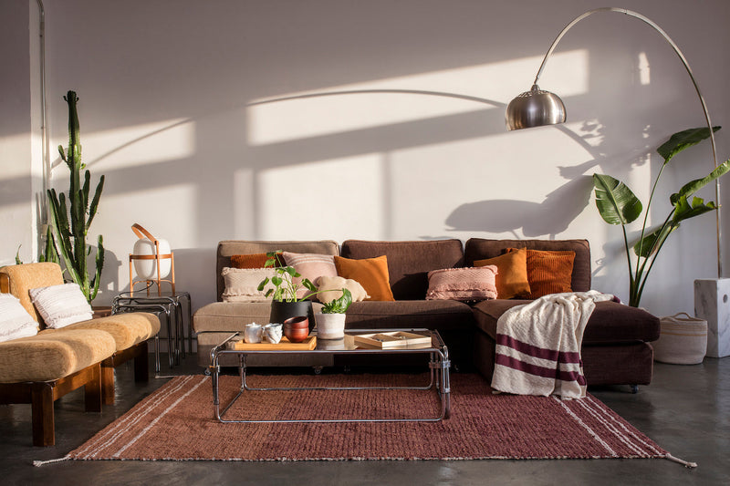 media image for reversible twin toffee washable rug by lorena canals c twin tof xs 28 282