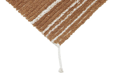 product image for reversible twin toffee washable rug by lorena canals c twin tof xs 18 22
