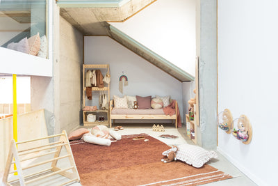 product image for reversible twin toffee washable rug by lorena canals c twin tof xs 15 4