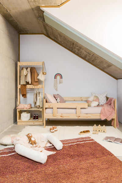 product image for reversible twin toffee washable rug by lorena canals c twin tof xs 17 8