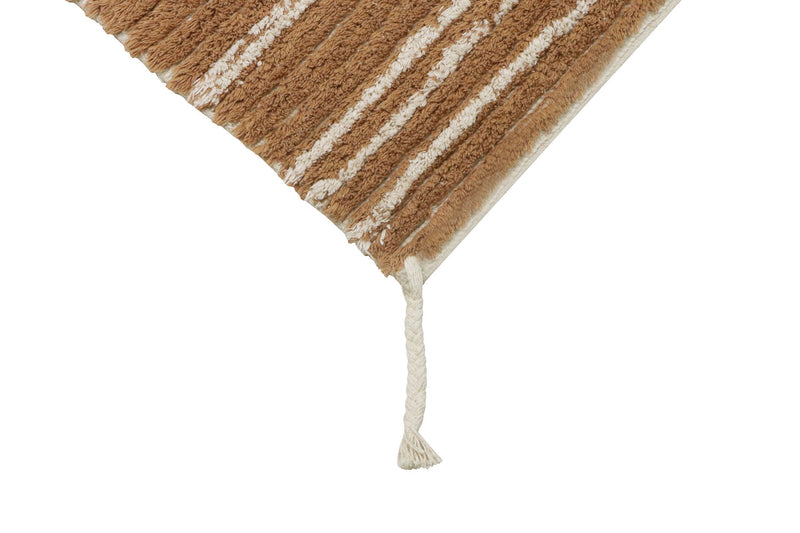 media image for reversible twin toffee washable rug by lorena canals c twin tof xs 7 222