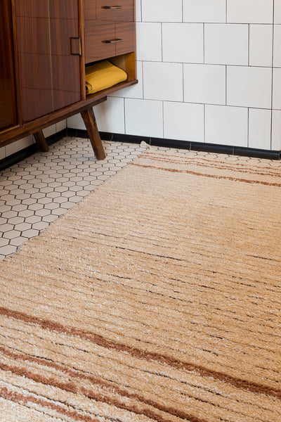 product image for reversible twin toffee washable rug by lorena canals c twin tof xs 5 21