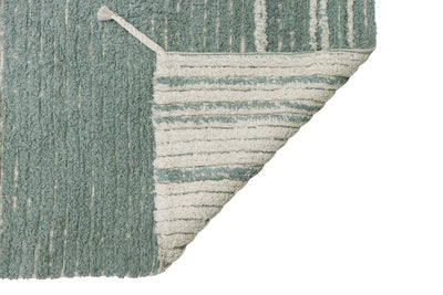 product image for reversible twin vintage blue washable rug by lorena canals c twin vbl xs 17 27