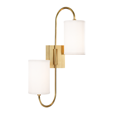 product image of Junius 2 Light Wall Sconce by Hudson Valley Lighting 550