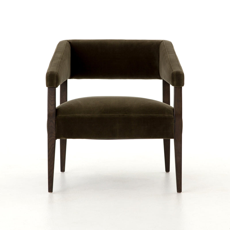 media image for Gary Club Chair In Olive Green 299