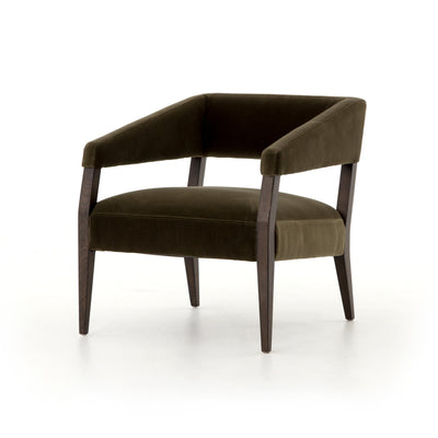product image for Gary Club Chair In Olive Green 45