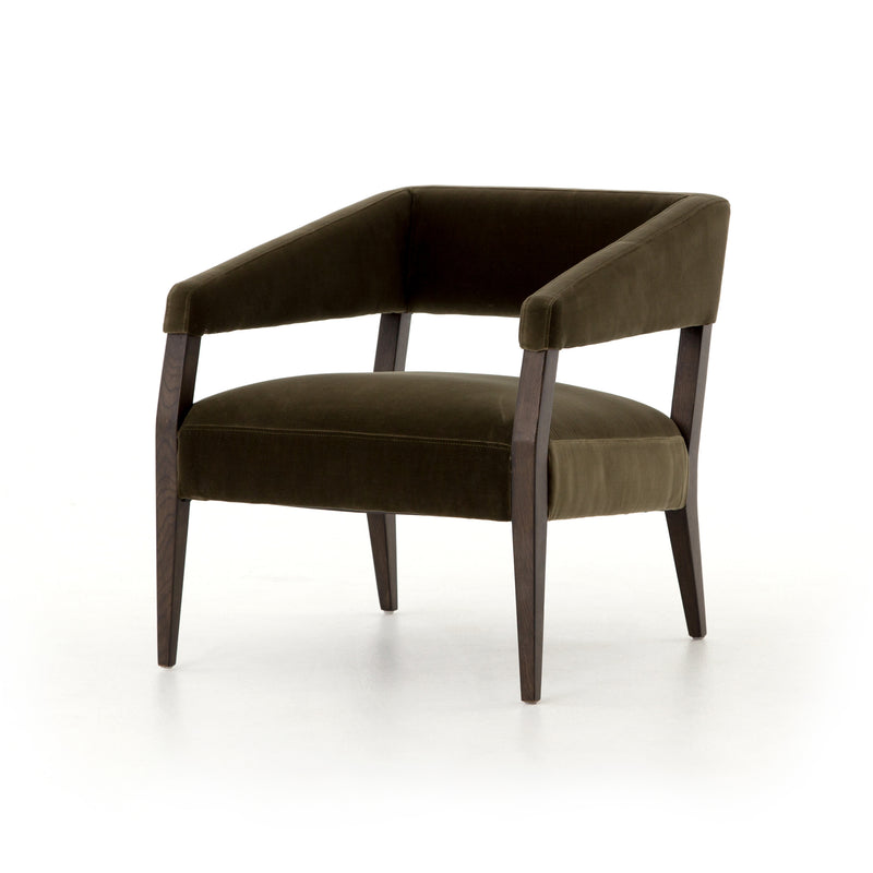 media image for Gary Club Chair In Olive Green 215