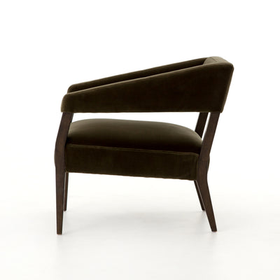 product image for Gary Club Chair In Olive Green 40