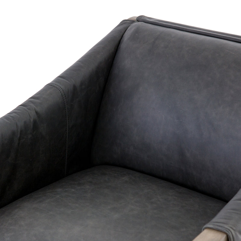 media image for Bauer Leather Chair 248